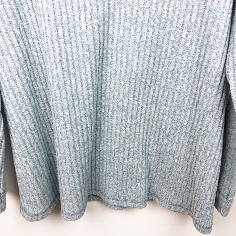 Isabel Maternity by Ingrid & Isabel Blue Ribbed Sweater - Picture 5 of 7